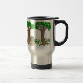 Caneca Térmica descascamento acima da árvore errada