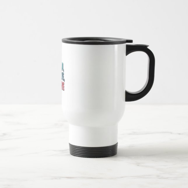 Caneca Térmica Desenhe-o, acredite. (Direita)