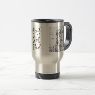 Caneca Térmica Desenho do Cão Retriever Dourado Dia dos Pais