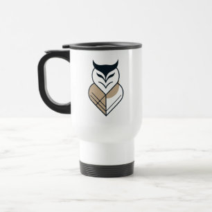 Caneca Térmica desenho geométrico do logotipo da OWL