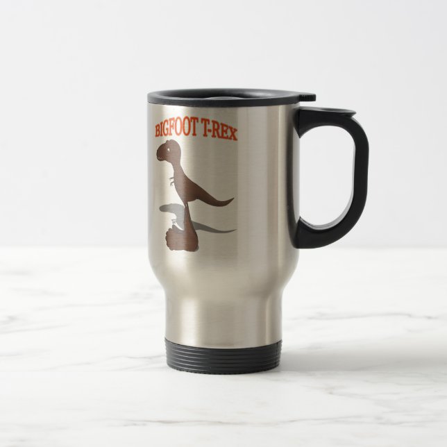Caneca Térmica Desenho T-Rex Bigfoot (Direita)