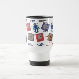 Caneca Térmica Desenhos animados mecânicos do robô
