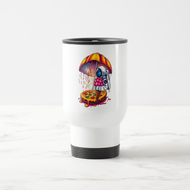 Caneca Térmica Desenhos Cósmicos - Sonho do Astronauta (Centro)