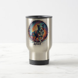 Caneca Térmica Design Artístico de Cachorro Fofo para Amantes de
