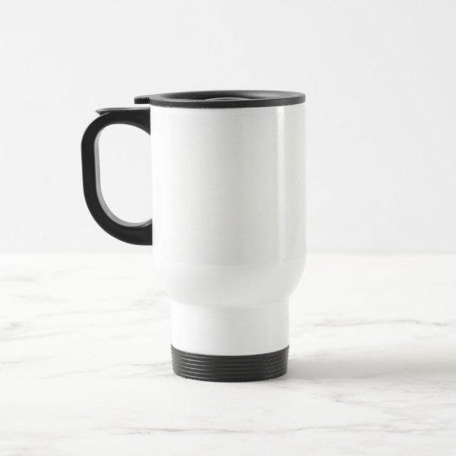 Caneca Térmica Design de Estilo de Vida Acadêmico Moderno (Esquerda)