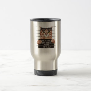 Caneca Térmica design de gato fofo design para gatos amantes