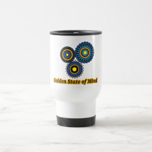 Caneca Térmica Design do Círculo Dourado