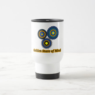 Caneca Térmica Design do Círculo Dourado