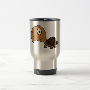 Caneca Térmica Design engraçado da tartaruga de caixa do CE