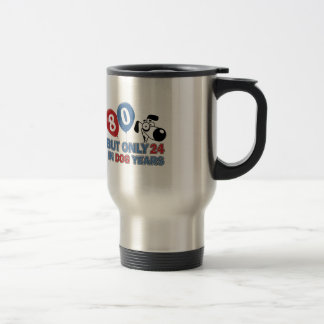 Caneca Térmica Design engraçado das pessoas de 80 anos dos anos