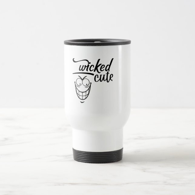 Caneca Térmica design fofo malvado (Centro)