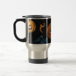 Caneca Térmica Design fun citrouilles Halloween 🎃 ambiance festi