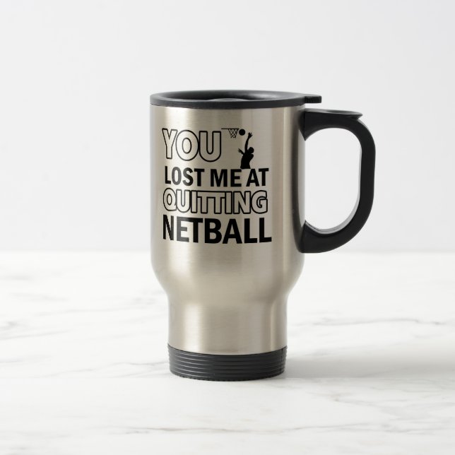 Caneca Térmica Design legal do Netball (Direita)