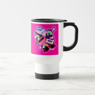 Caneca Térmica Design Mega Neon 80s