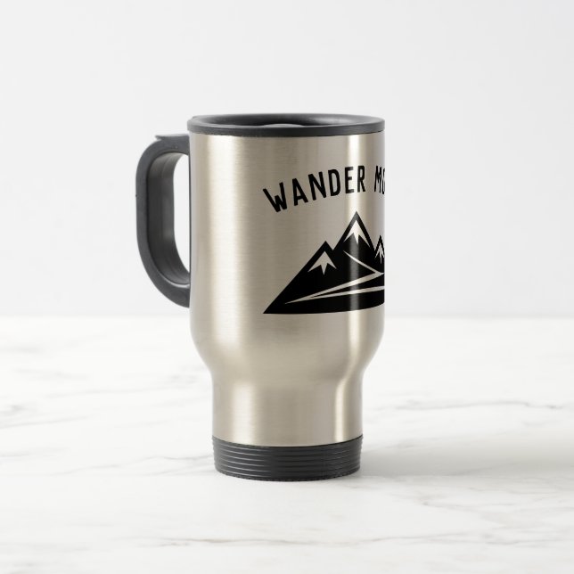 Caneca Térmica Desloca mais viagem de pico da montanha para ir à  (Frente Esquerda)