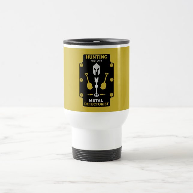 Caneca Térmica Detectores de detecção de metais (Centro)