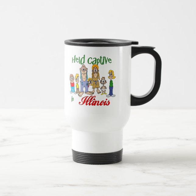 Caneca Térmica Detenção de Captivo em Illinois (Direita)