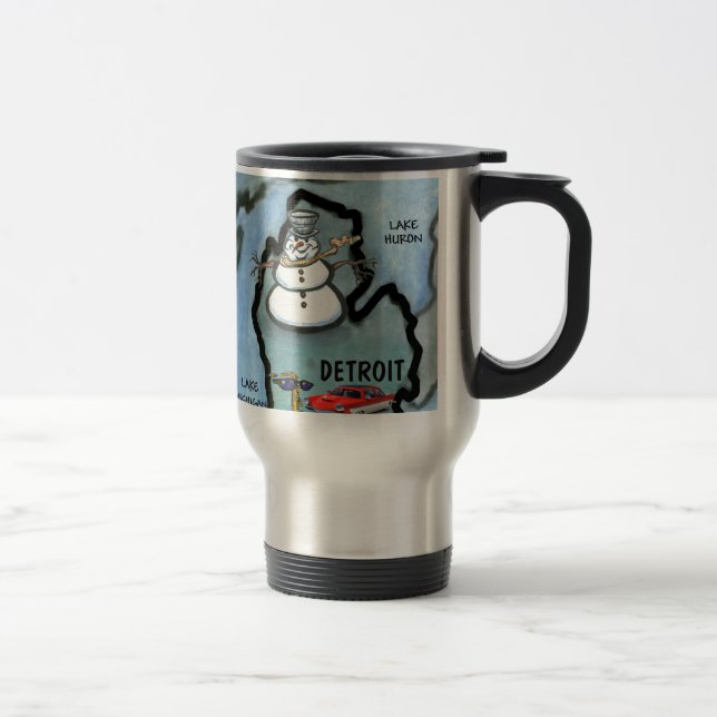 Caneca Térmica Detroit Michigan (Direita)