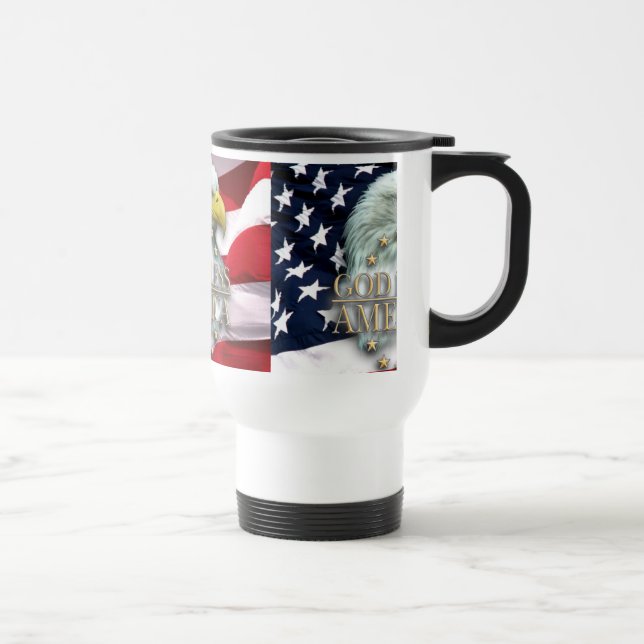CANECA TÉRMICA DEUS ABENÇOE AMÉRICA EAGLE (Direita)