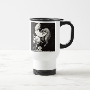 Caneca Térmica Deusa Lunar Celestial Antiga & Ursa Maior