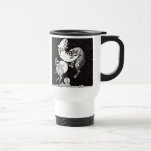 Caneca Térmica Deusa Lunar Celestial Antiga & Ursa Maior