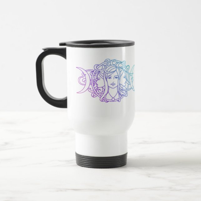 Caneca Térmica Deusa Tripla (Esquerda)