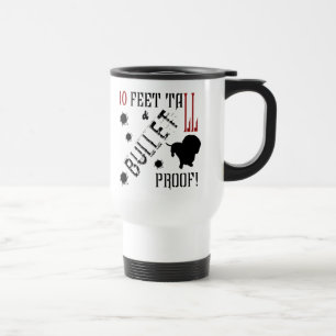 Caneca Térmica Dez pés de altura e prova da bala!