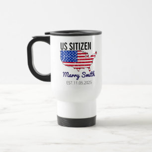 Caneca Térmica Dia da Cidadania Americano - Orgulho de ser uma Am