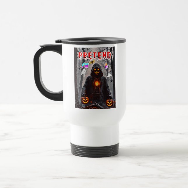 Caneca Térmica Dia das Bruxas (Esquerda)