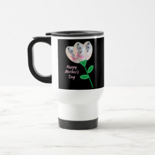 Caneca Térmica Dia de as mães Cachorro Branco Cachorro Preto