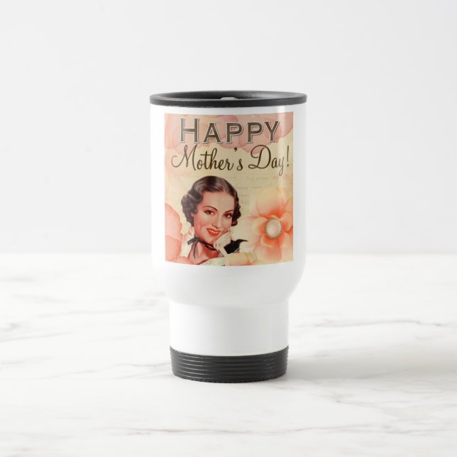 Caneca Térmica Dia de as mães Feliz (Centro)