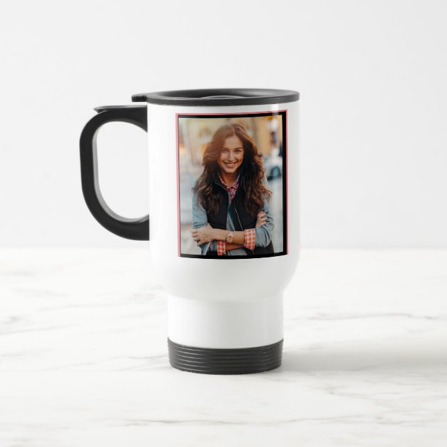 Caneca Térmica Dia de as mães personalizado de fotografia (Esquerda)