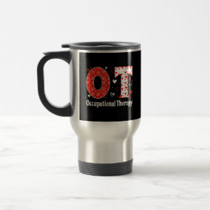 Caneca Térmica Dia de os namorados De Terapêutica Ocupacional Par
