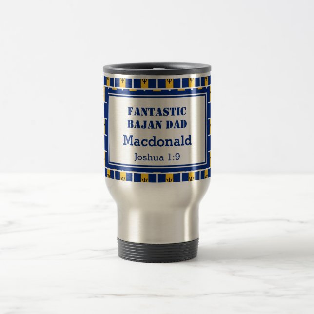 Caneca Térmica Dia de os pais FANTÁSTICO BARBADIANO BAJAN (Centro)