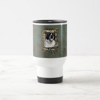 Caneca Térmica Dia dos pais - patas de pedra - St Bernard - Mae
