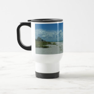 Caneca Térmica Dia Em Uma Praia Tropical