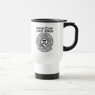 Caneca Térmica Dia Especial Pi 2015, Espiral