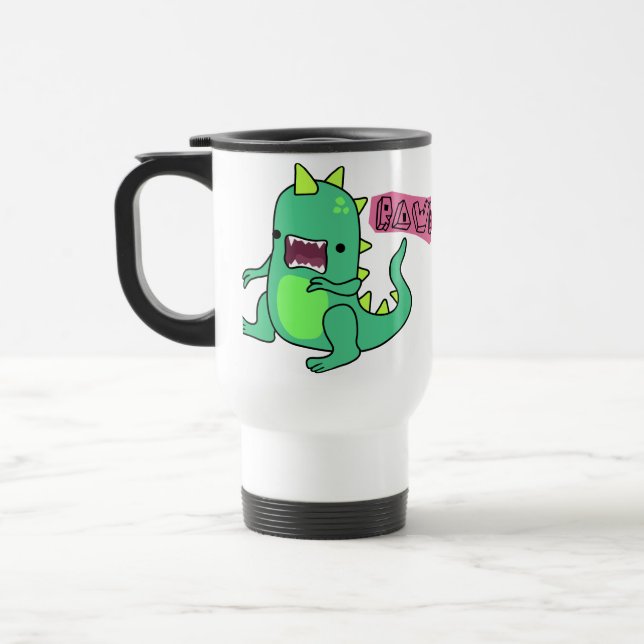 Caneca Térmica Dino Rawr (Esquerda)