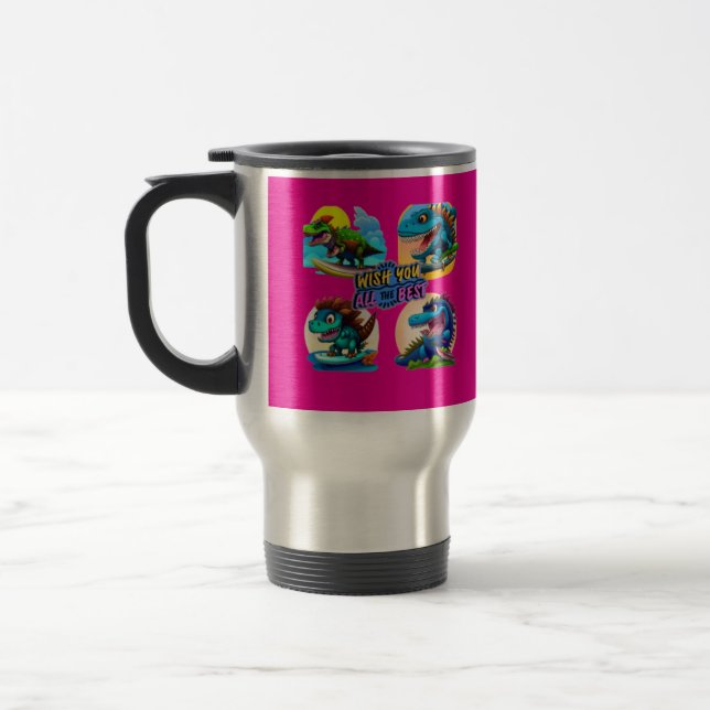 Caneca Térmica dinossauro (Esquerda)