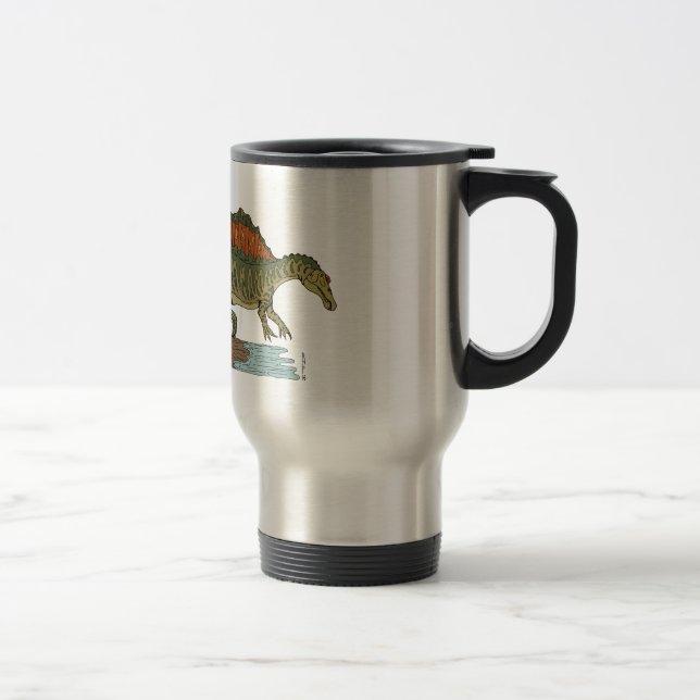Caneca Térmica Dinossauro Cretáceo Espinossauro (Direita)