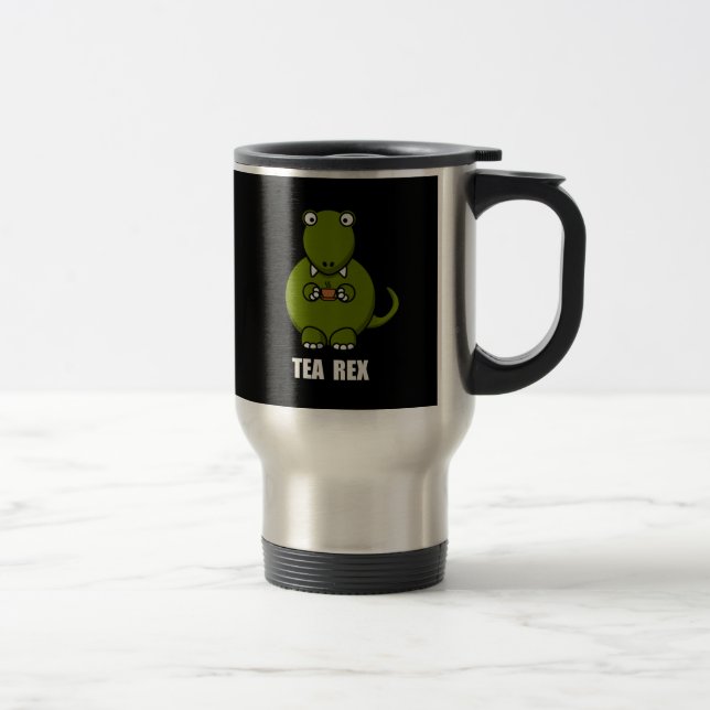 Caneca Térmica Dinossauro de Rex do chá (Direita)