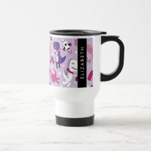 Caneca Térmica Dinossauros Espaciais, Dinossauros Bonitos, Estrel