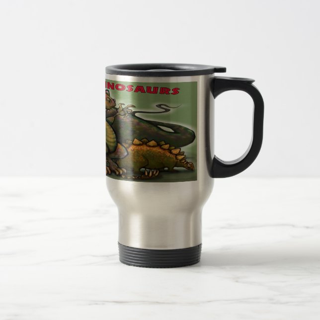 Caneca Térmica Dinossauros Jurássicos (Direita)
