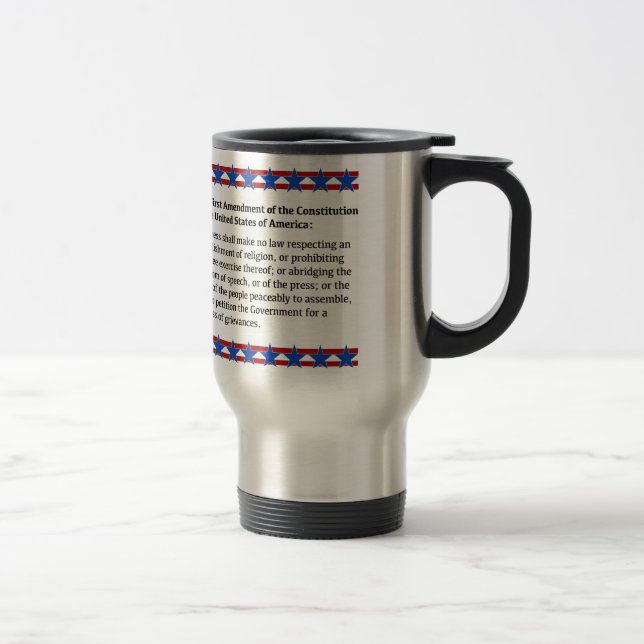 Caneca Térmica Direitos de primeira alteração (Direita)