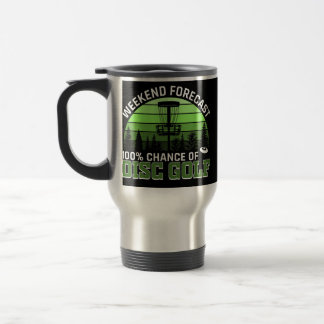Caneca Térmica Disco Engraçado Golfer Disco Golf Pun Geog Golfing