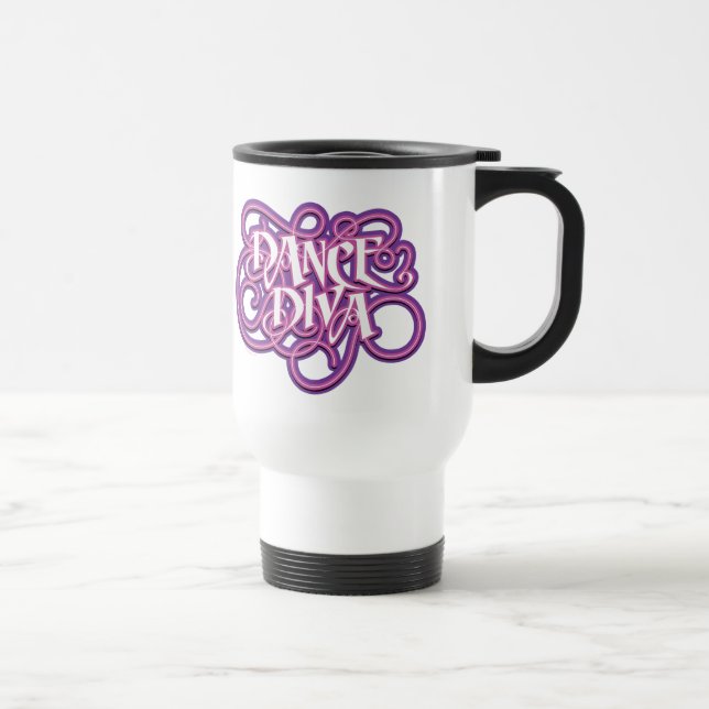 Caneca Térmica Diva da dança (Direita)