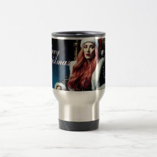 Caneca Térmica Diva de Couro e Pelos – Feliz Natal