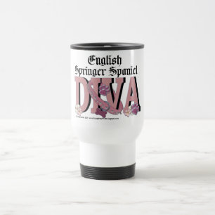 Caneca Térmica DIVA do Spaniel de Springer inglês