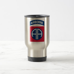 Caneca Térmica Divisa de Veterano Militar da 82ª Divisão Aerotran