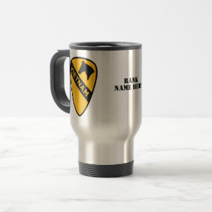 Caneca Térmica Divisão de Cavalaria de 1rua - Primeira Equipe (E